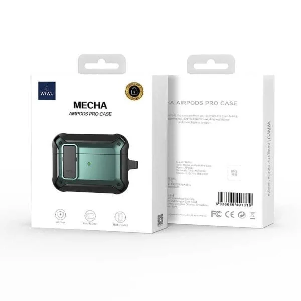 Apple AirPods (Gen3) Wiwu Mecha Case - Image 2