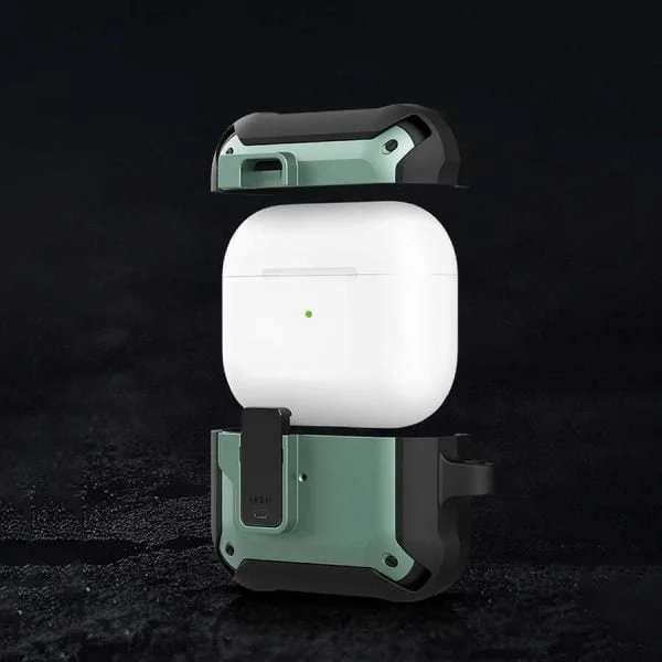 Apple AirPods Pro Case Wiwu Mechal Case - Image 3