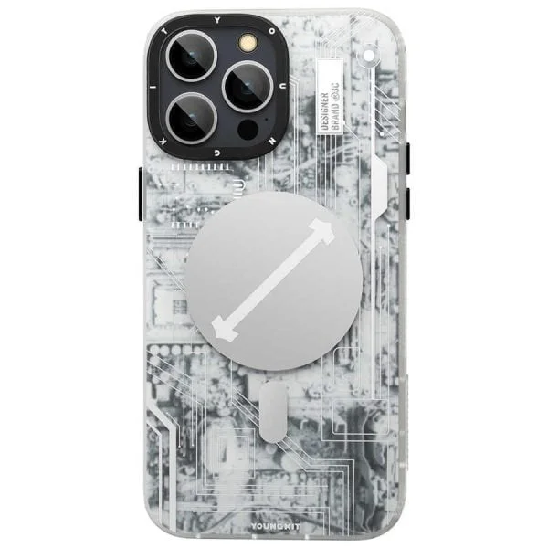 Apple iPhone 13 Pro Max Case Magsafe Charged Youngkit Technology Series Cover - Image 2