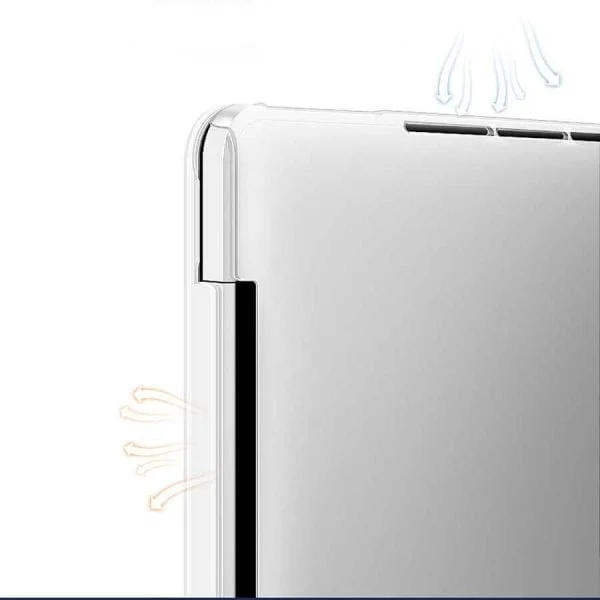 Apple MacBook 13.6 Wiwu Ultra Thin Transparent MacBook Crystal Ishield Cover - Image 2