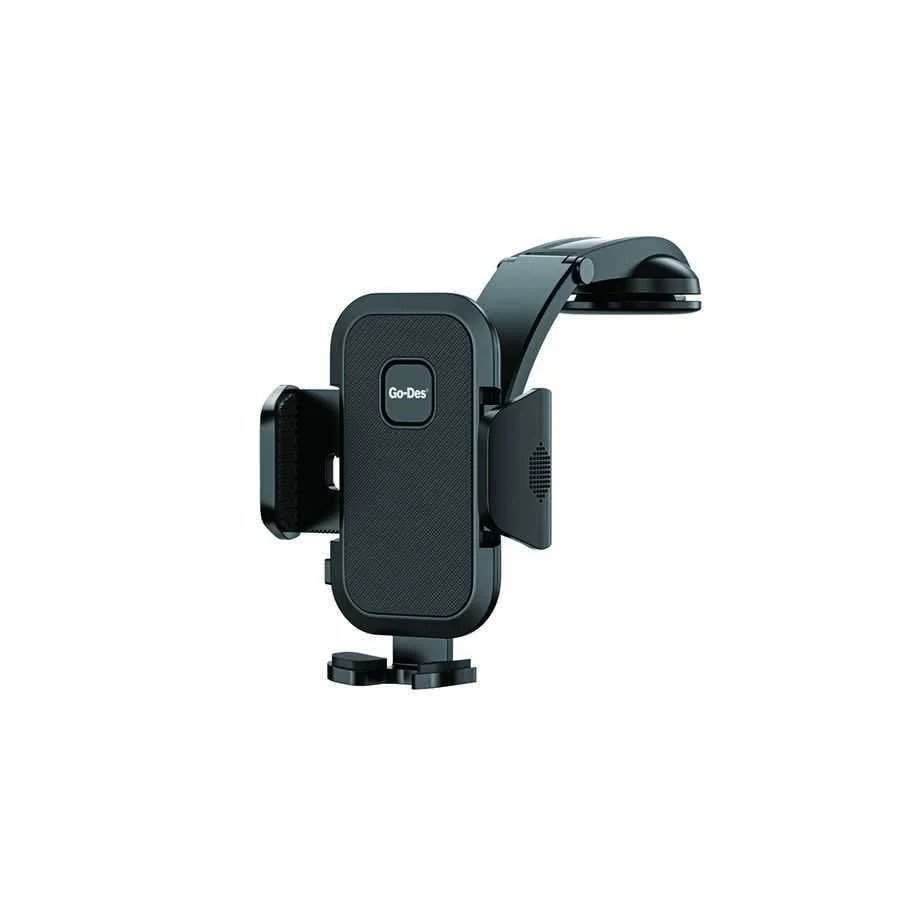 Go Des GD-HD648 Car Phone Holder 360 Rotating Head Suction Cup Design