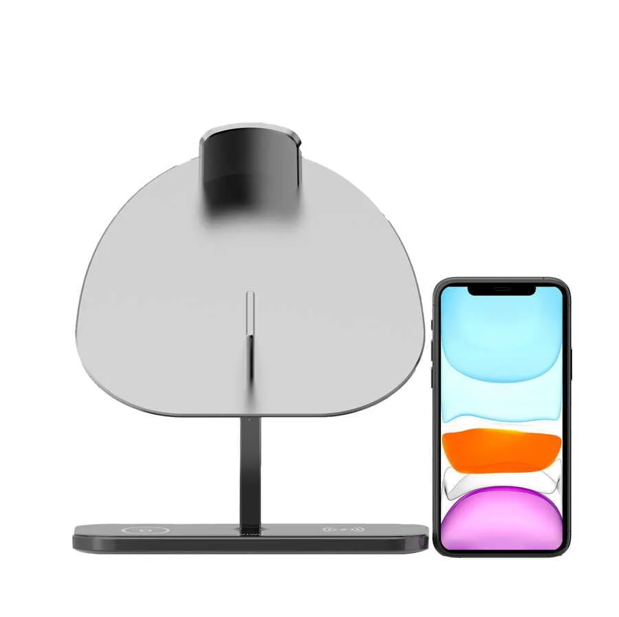 WiWU M15 3 in 1 Wireless Charger Special Design 15W - Image 3