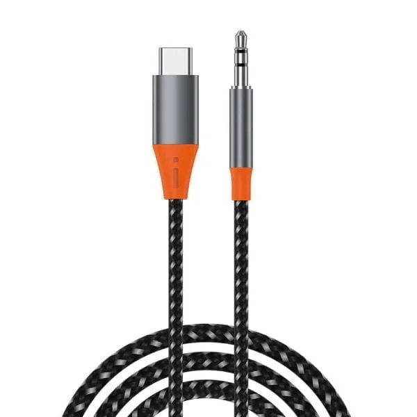 Wiwu YP07 Type-C to 3.5mm Aux Audio Sound Cable 1.2m