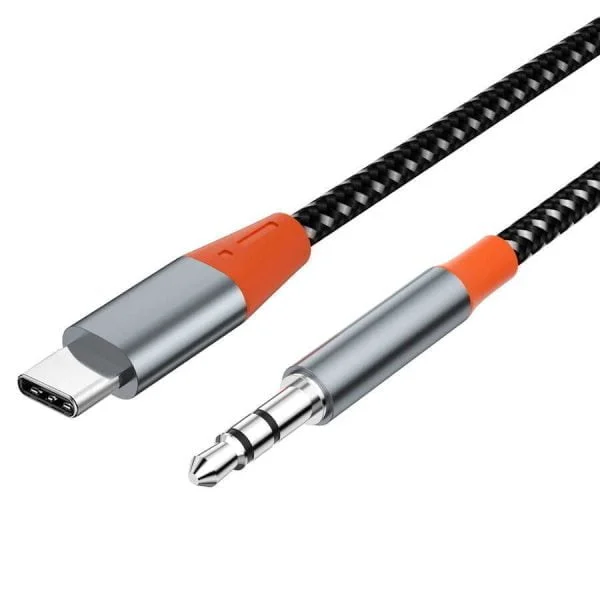Wiwu YP07 Type-C to 3.5mm Aux Audio Sound Cable 1.2m - Image 3