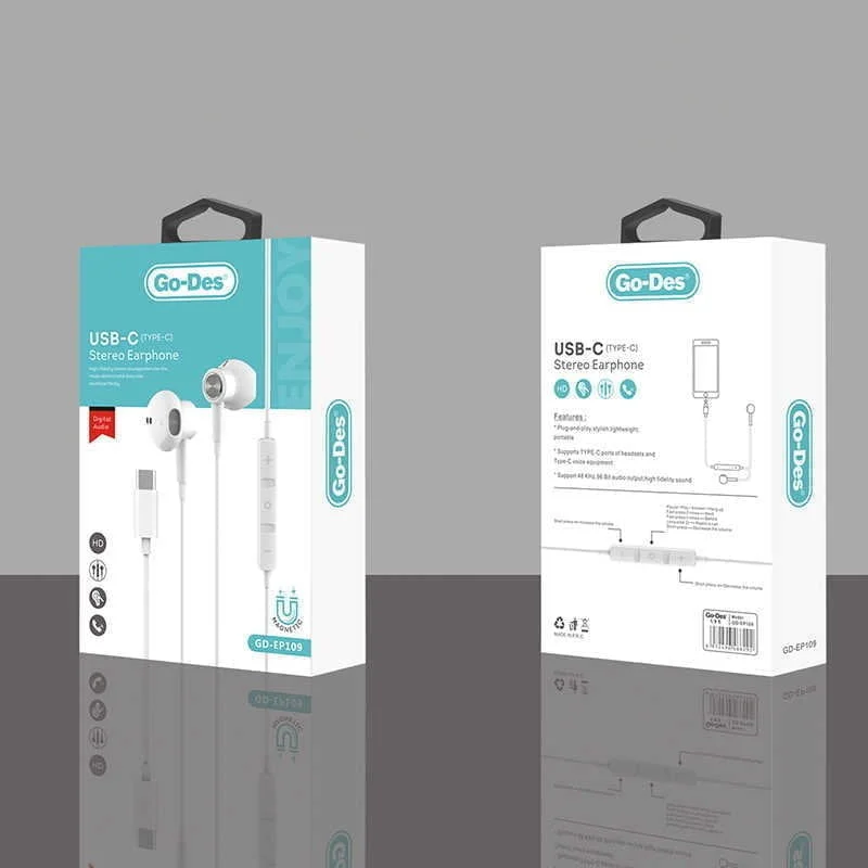 Go-Des GD-Ep109 Type-C stereo headset - Image 8