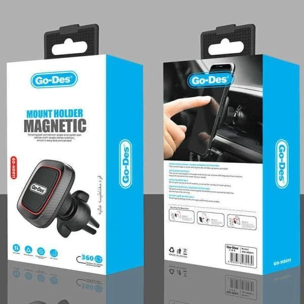 Go des GD-HD611 Magnetic Vehicle Telephone Holder - Image 2