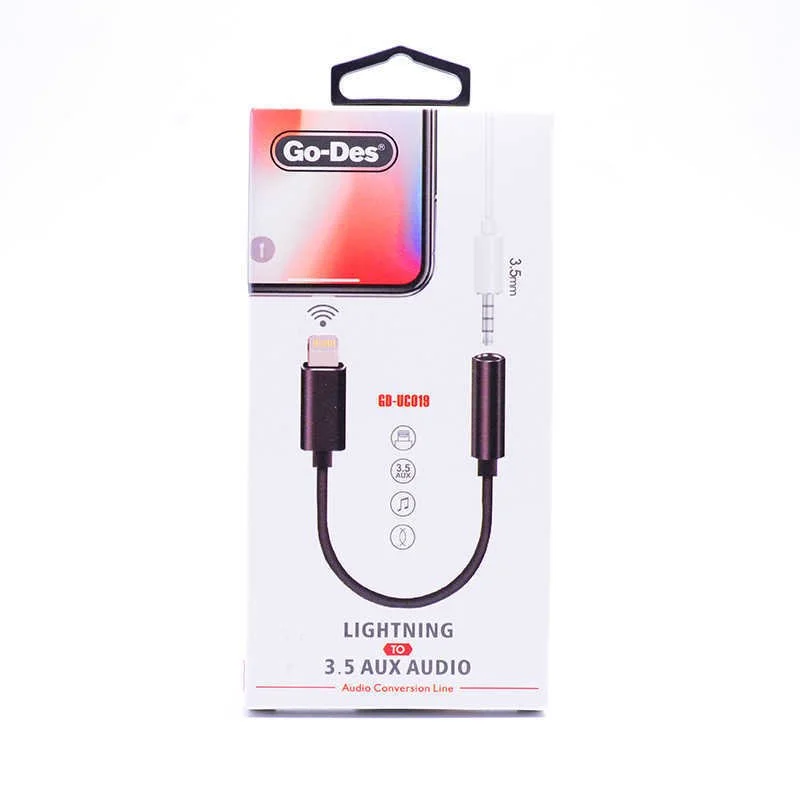 Go-Des GD-UC019 Lightning to 3.5mm Converter