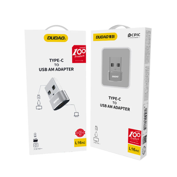 Dudao L16AC Type-C to USB AM Adapter - Image 5