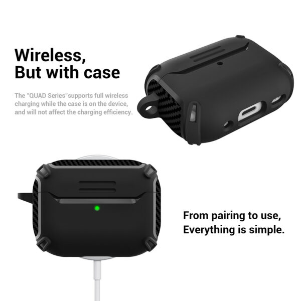 Apple Airpods Pro 2 Zore Quad Airpods Case - Image 4